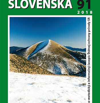 Obálka časopisu Chránené územia Slovenska 91