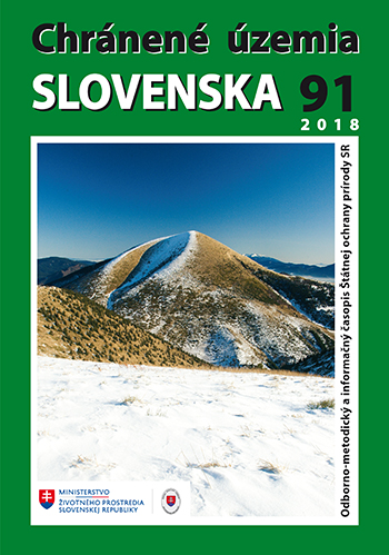 Obálka časopisu Chránené územia Slovenska 91